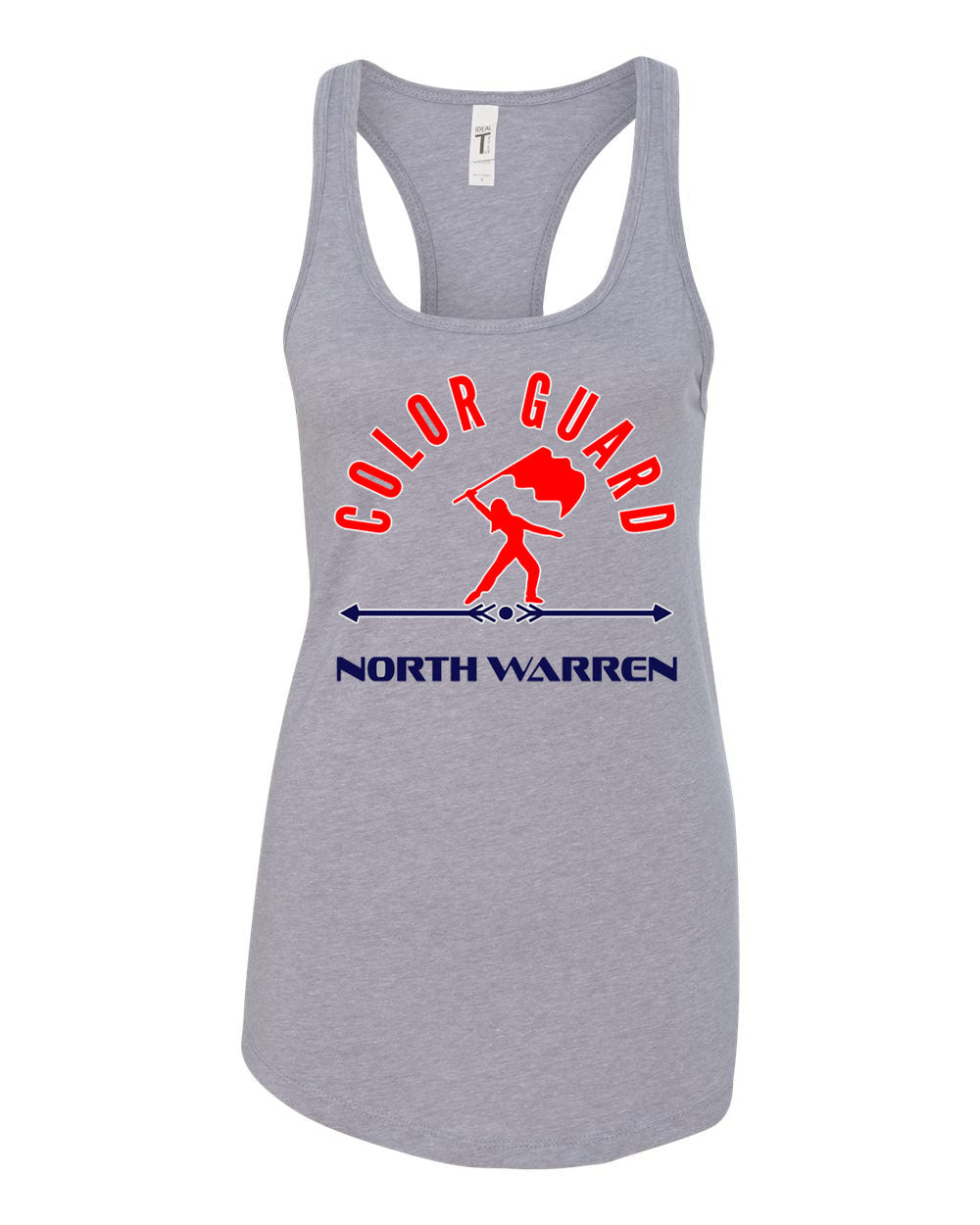 North Warren Band Design 5 Racerback Tank Top