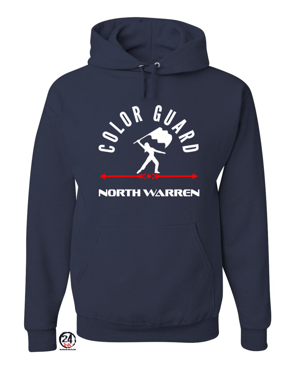 North Warren Band Design 5 Hooded Sweatshirt