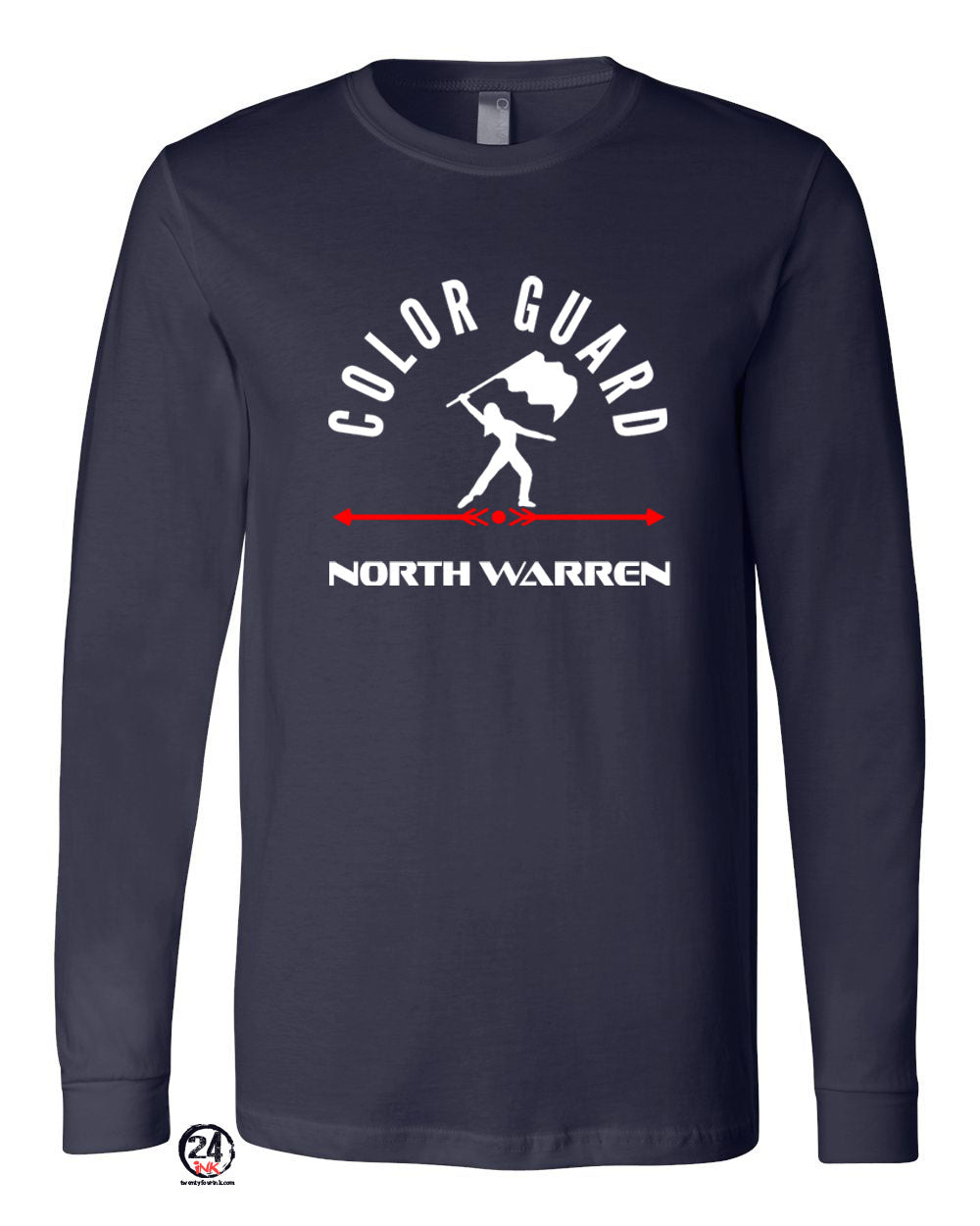 North Warren Band Design 5 Long Sleeve Shirt
