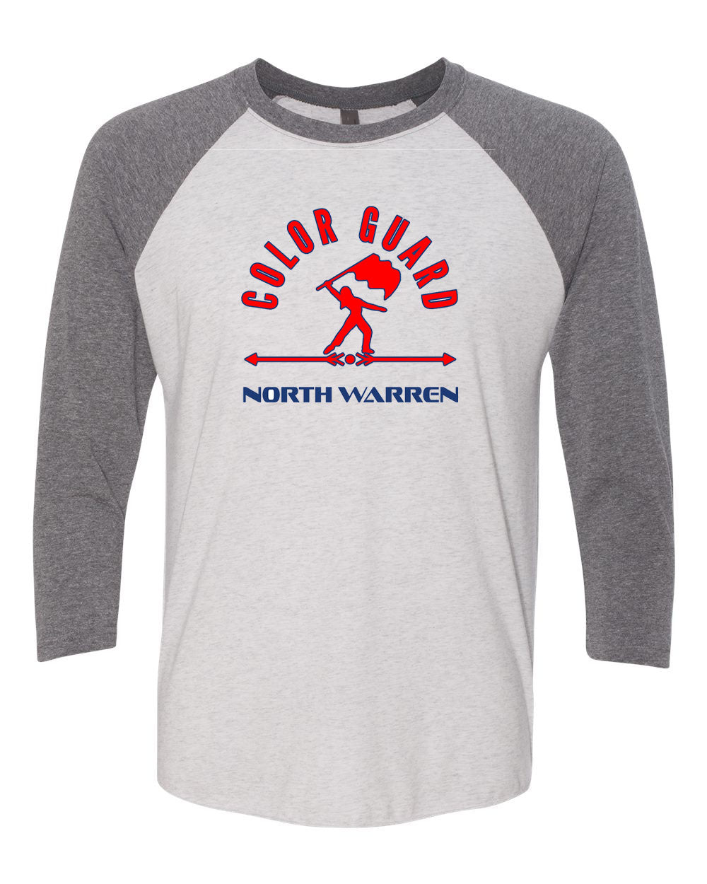 North Warren Marching Band design 5 raglan shirt