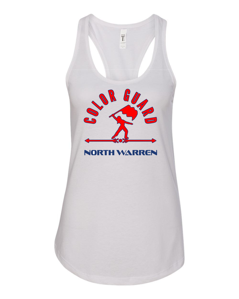 North Warren Band Design 5 Racerback Tank Top