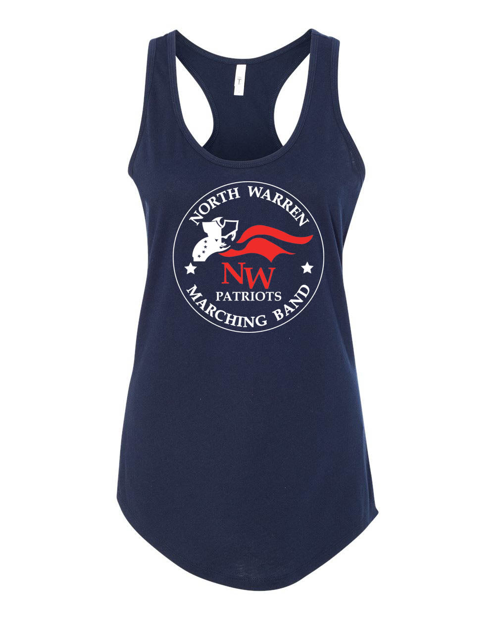 North Warren Band Design 6 Racerback Tank Top