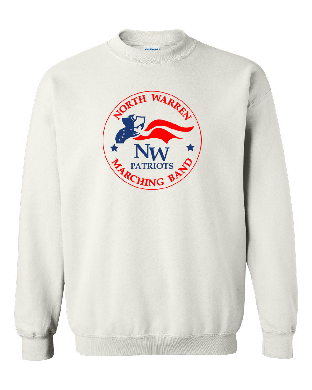 North Warren Marching Band Design 6 non hooded sweatshirt