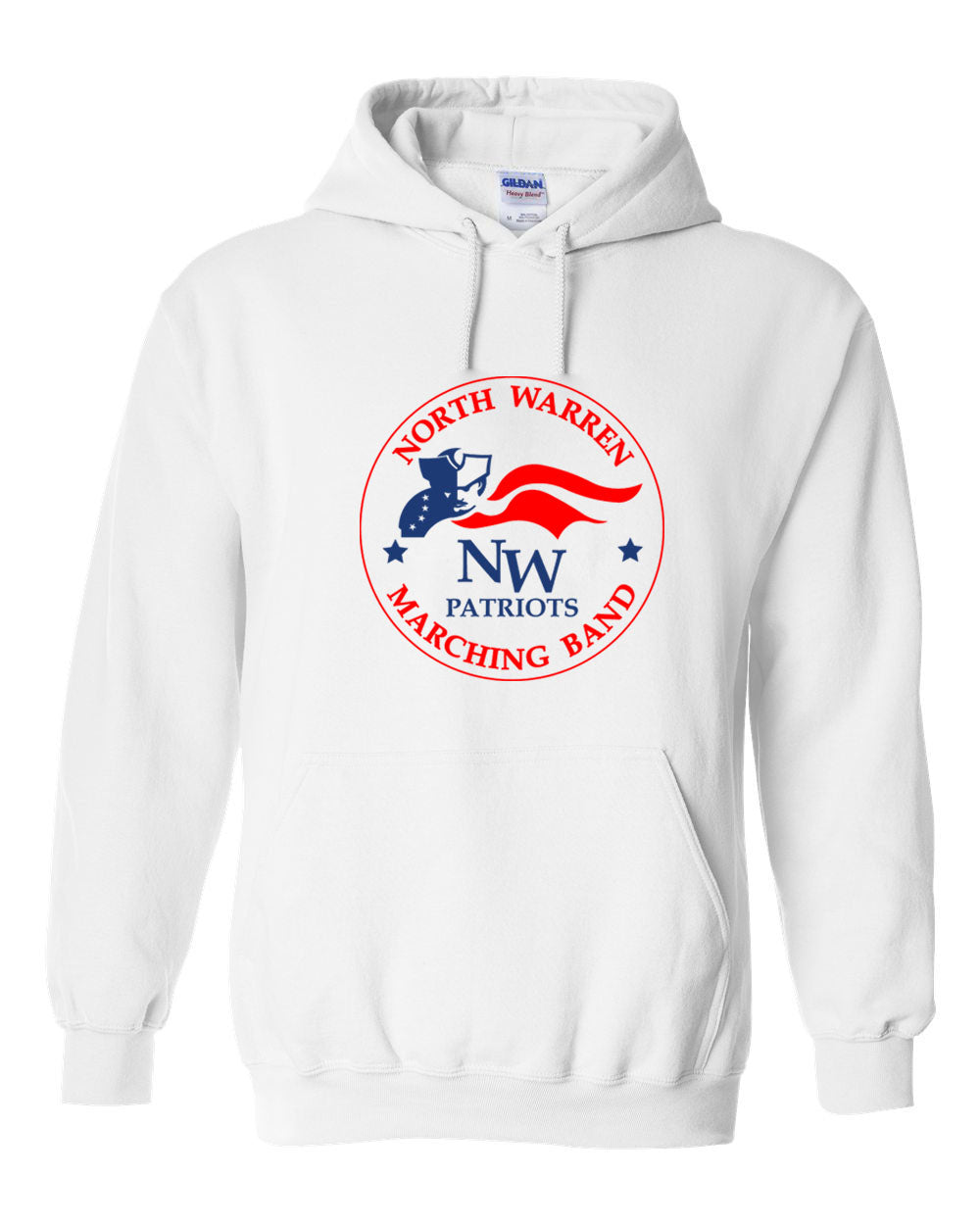 North Warren Band Design 6 Hooded Sweatshirt