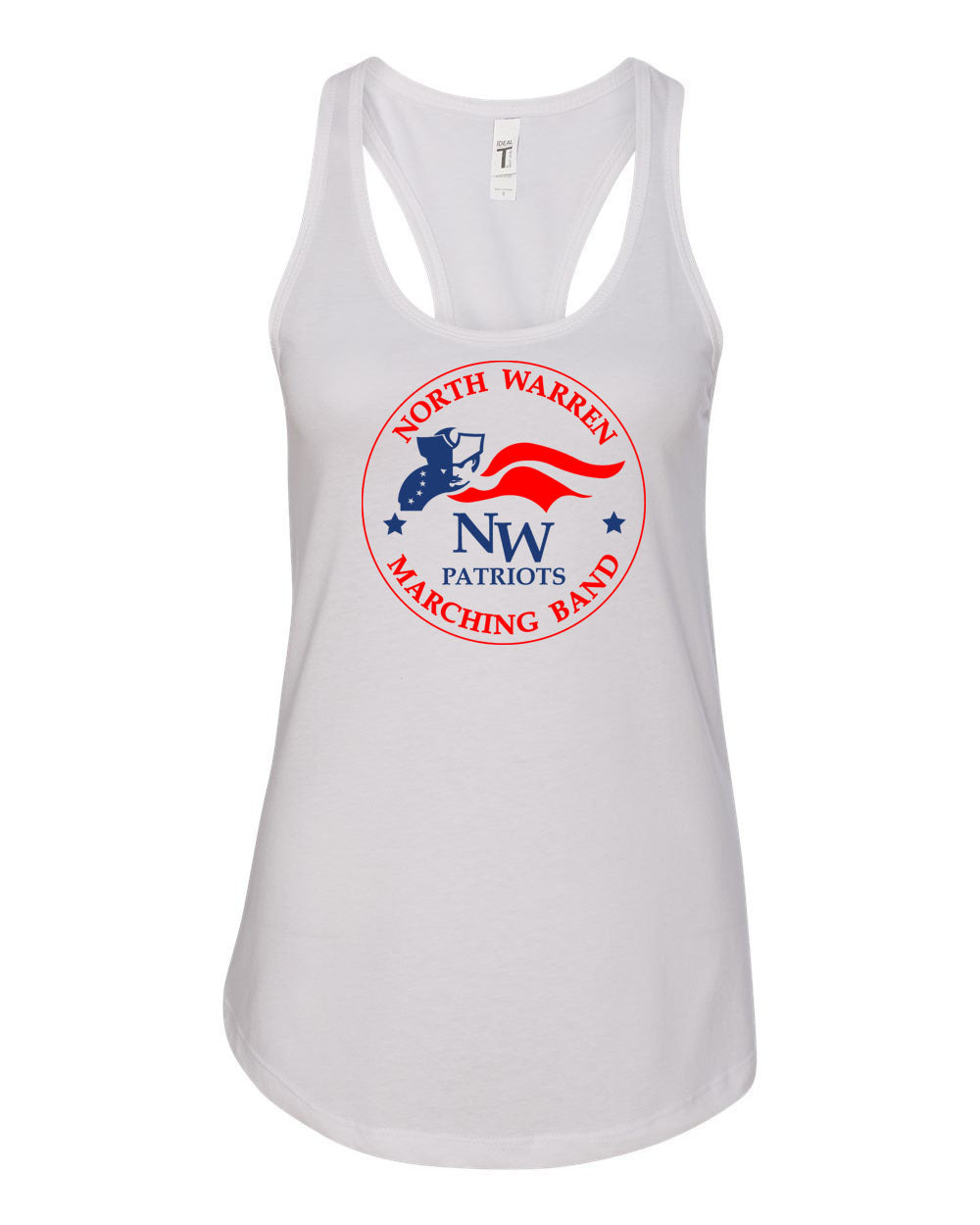 North Warren Band Design 6 Racerback Tank Top