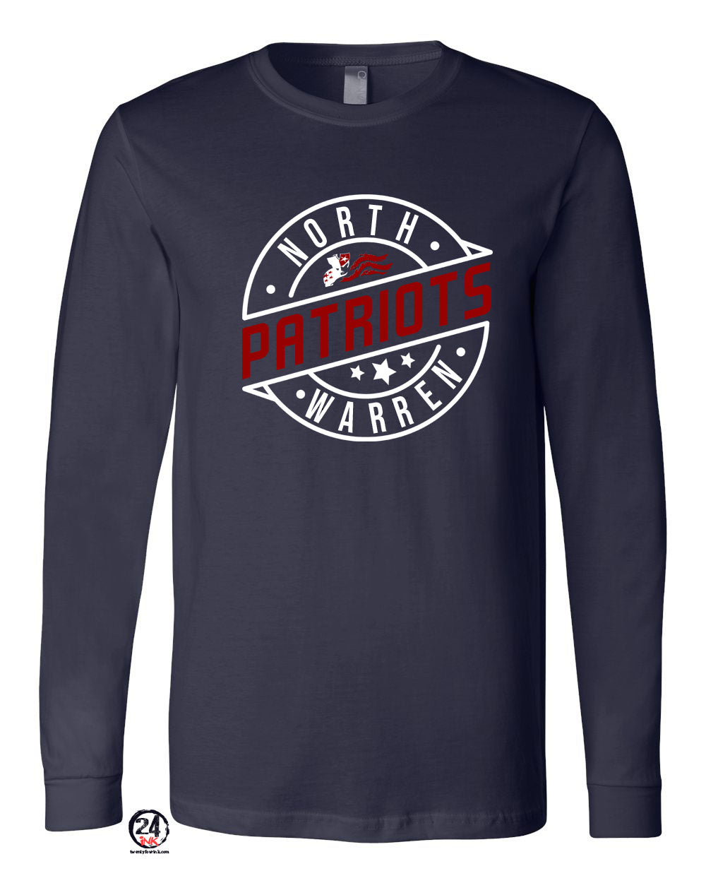 North Warren School Design 1 Long Sleeve Shirt