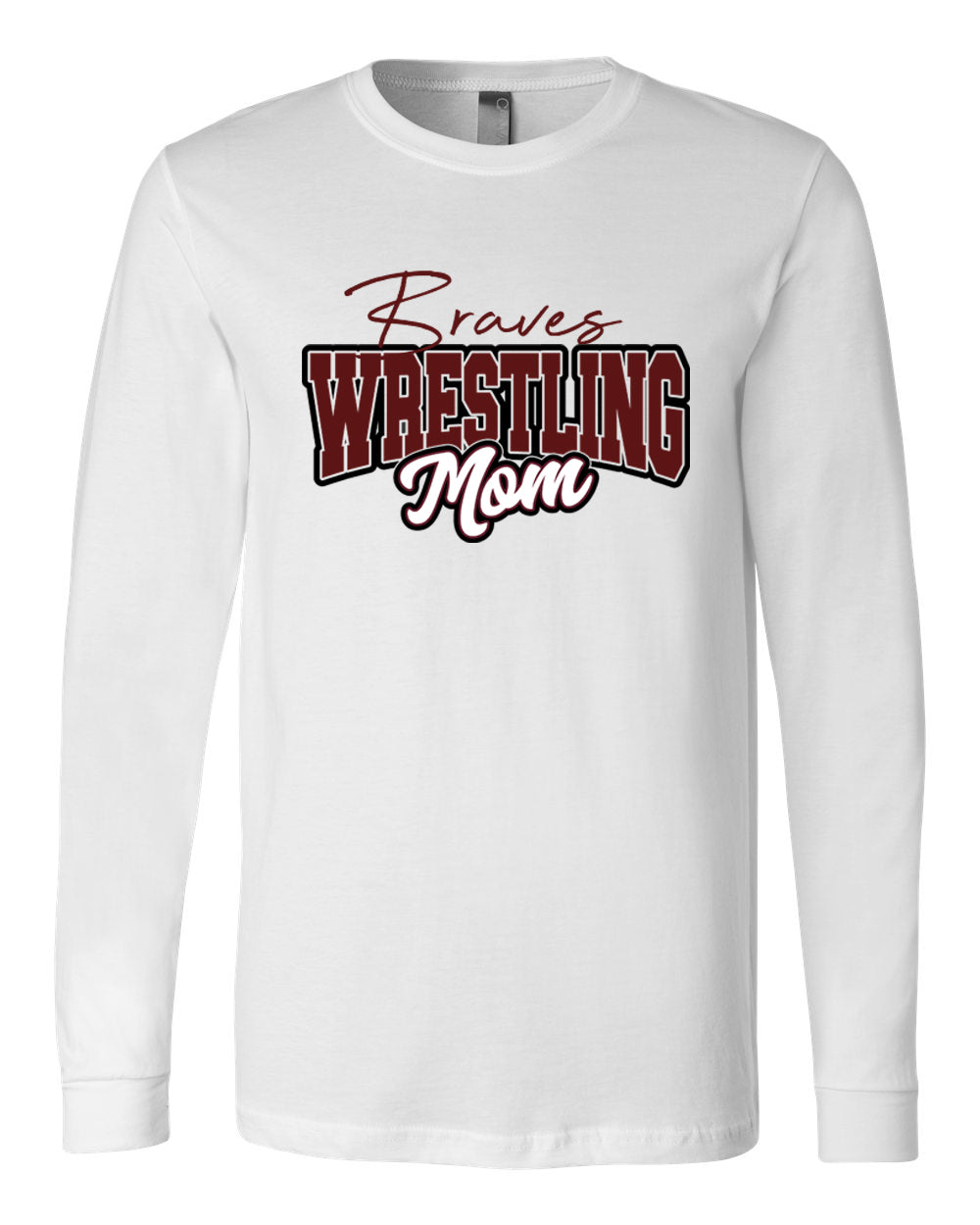 Newton Wrestling Design 5 Long Sleeve Shirt