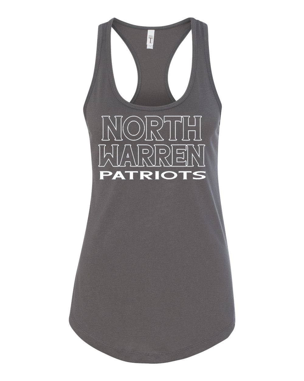 North Warren School Design 7 Racerback Tank Top