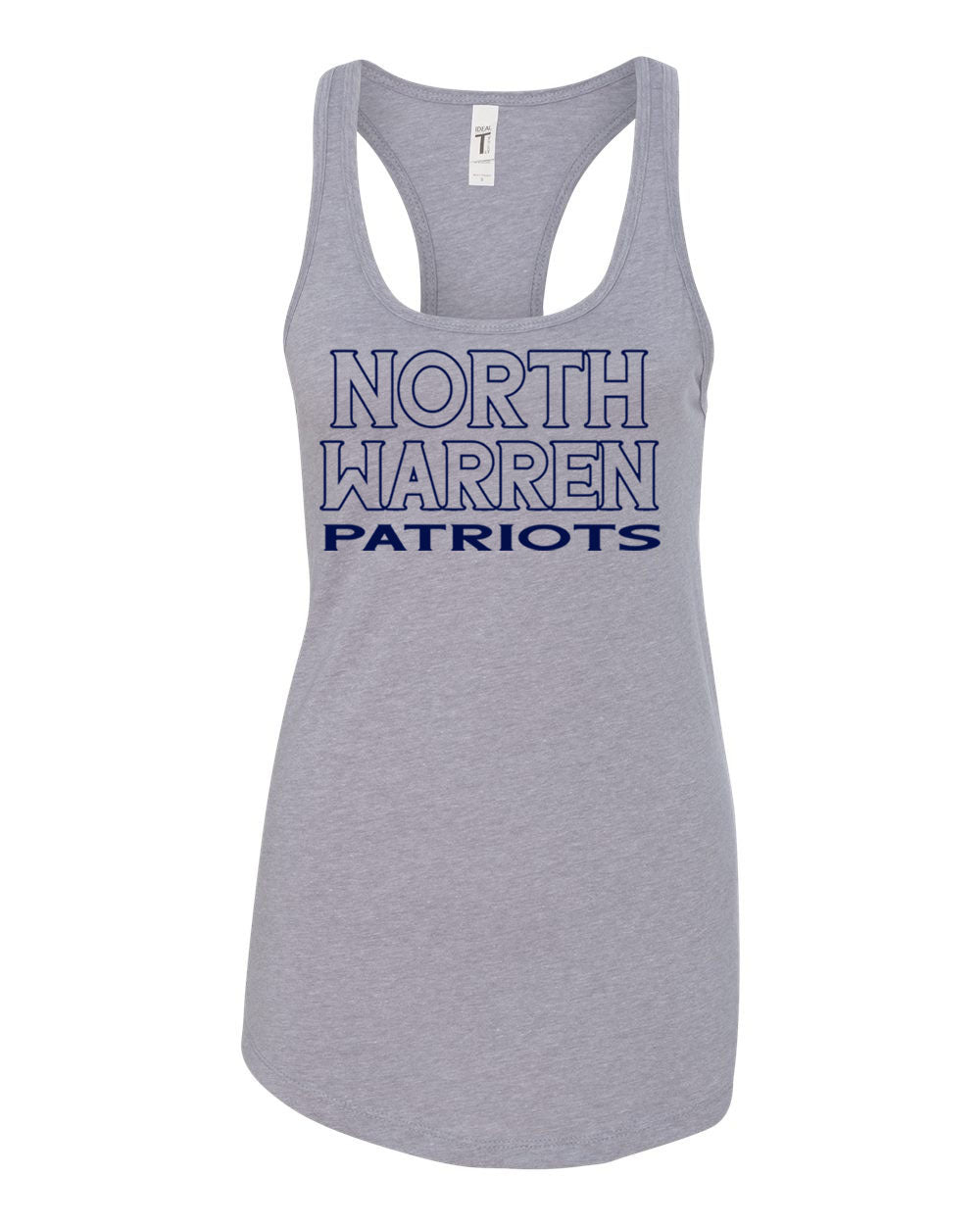 North Warren School Design 7 Racerback Tank Top