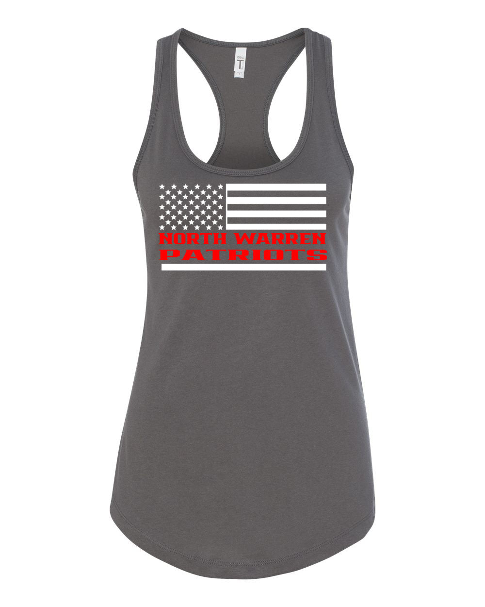 North Warren School Design 8 Racerback Tank Top