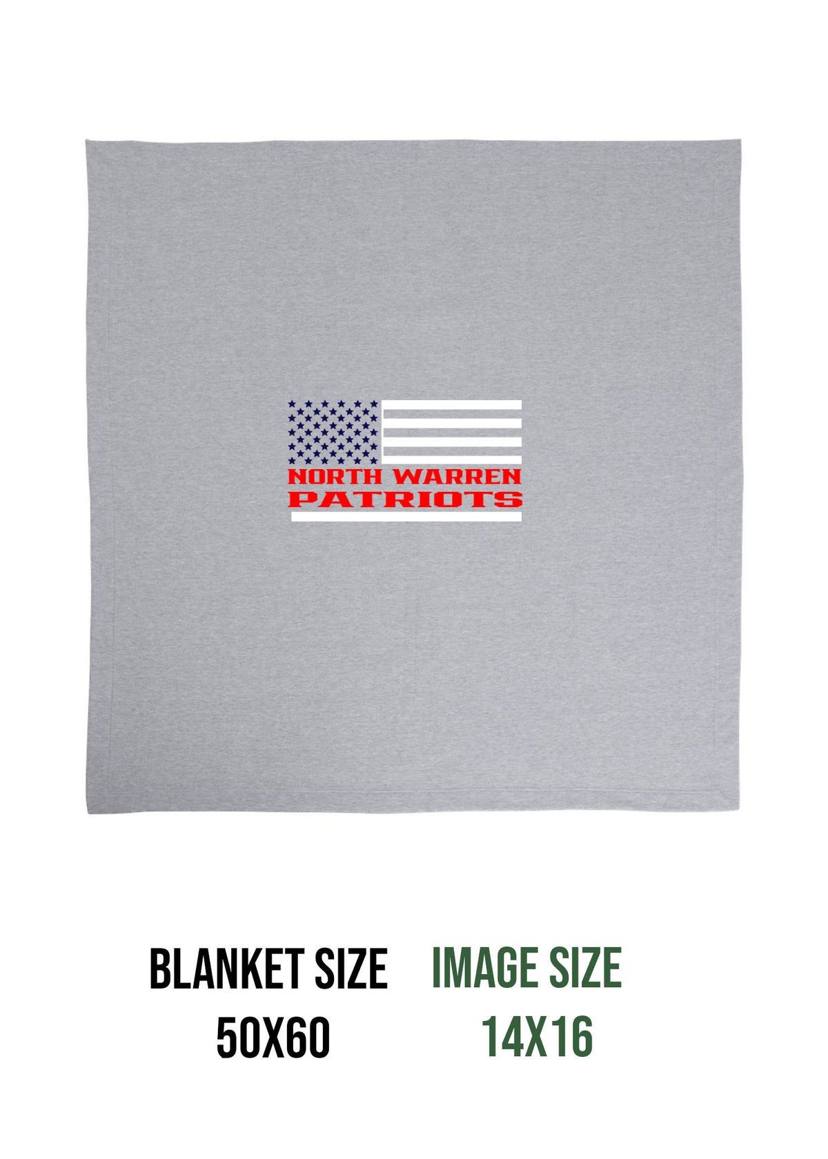 North Warren School Design 8 Blanket