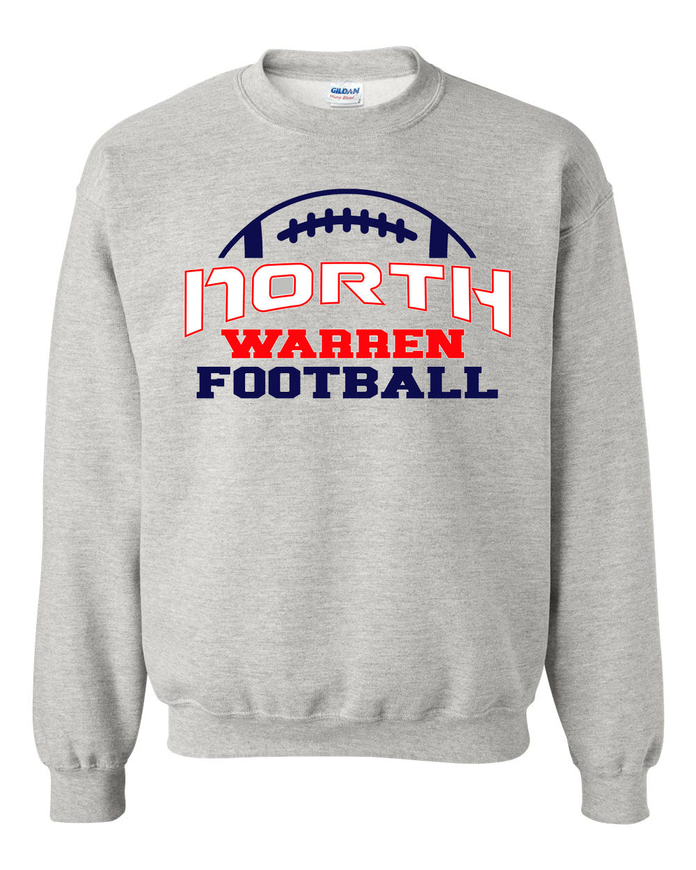 NW Football Design 1 non hooded sweatshirt