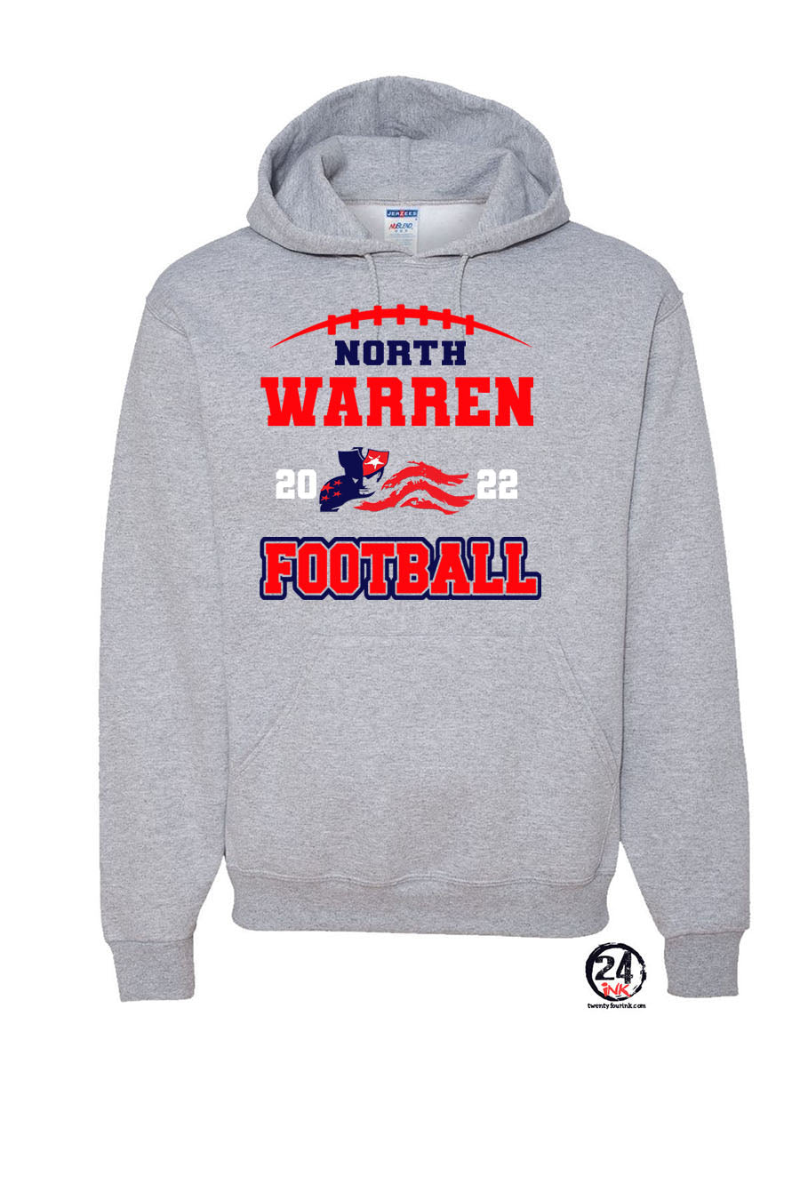 NW Football Design 2 Hooded Sweatshirt