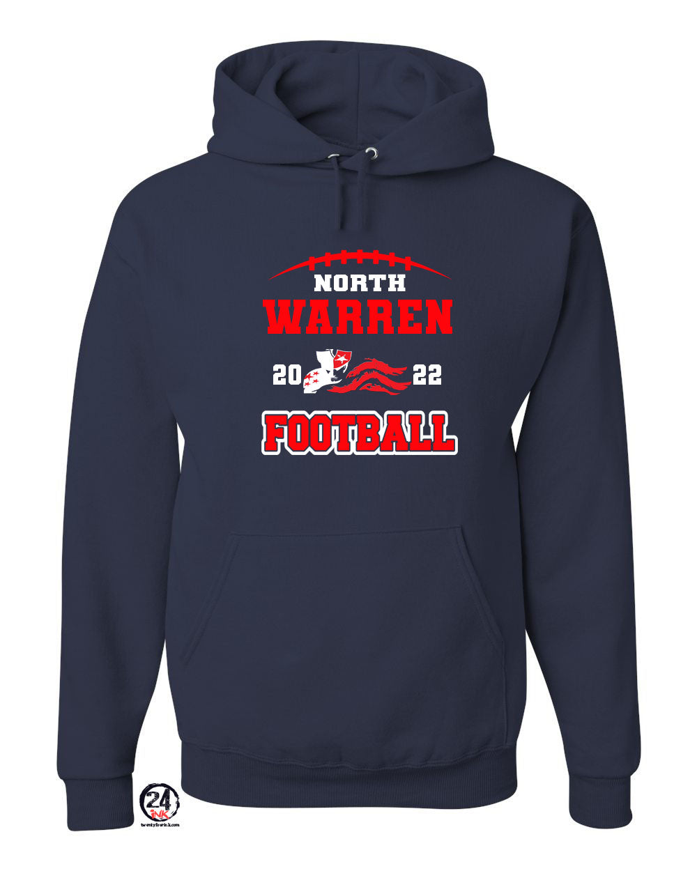NW Football Design 2 Hooded Sweatshirt