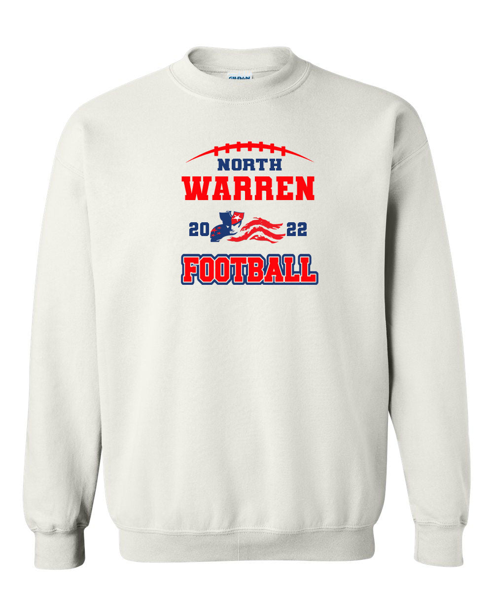 NW Football Design 2 non hooded sweatshirt