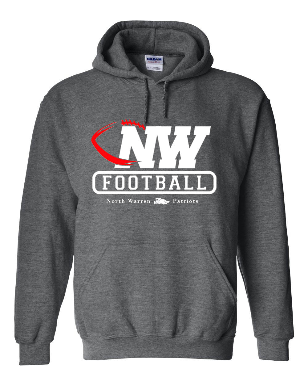 NW Football Design 3 Hooded Sweatshirt