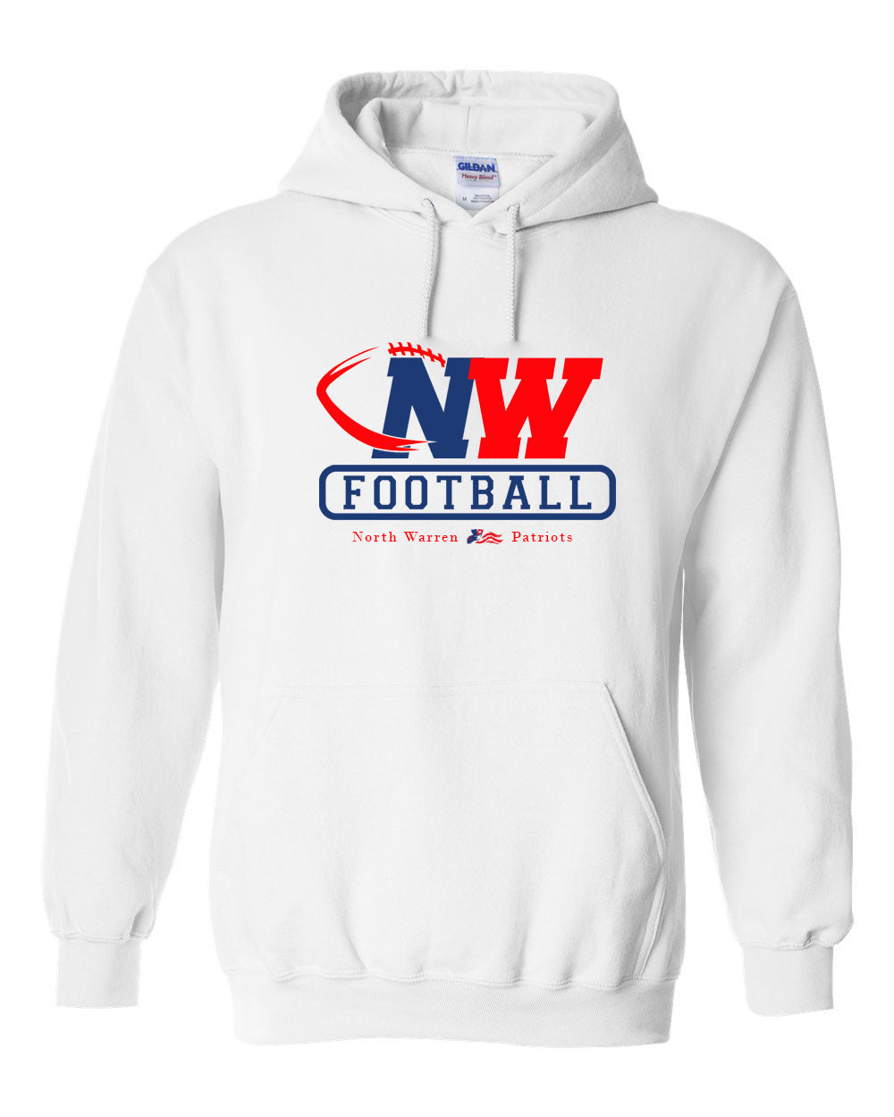 NW Football Design 3 Hooded Sweatshirt