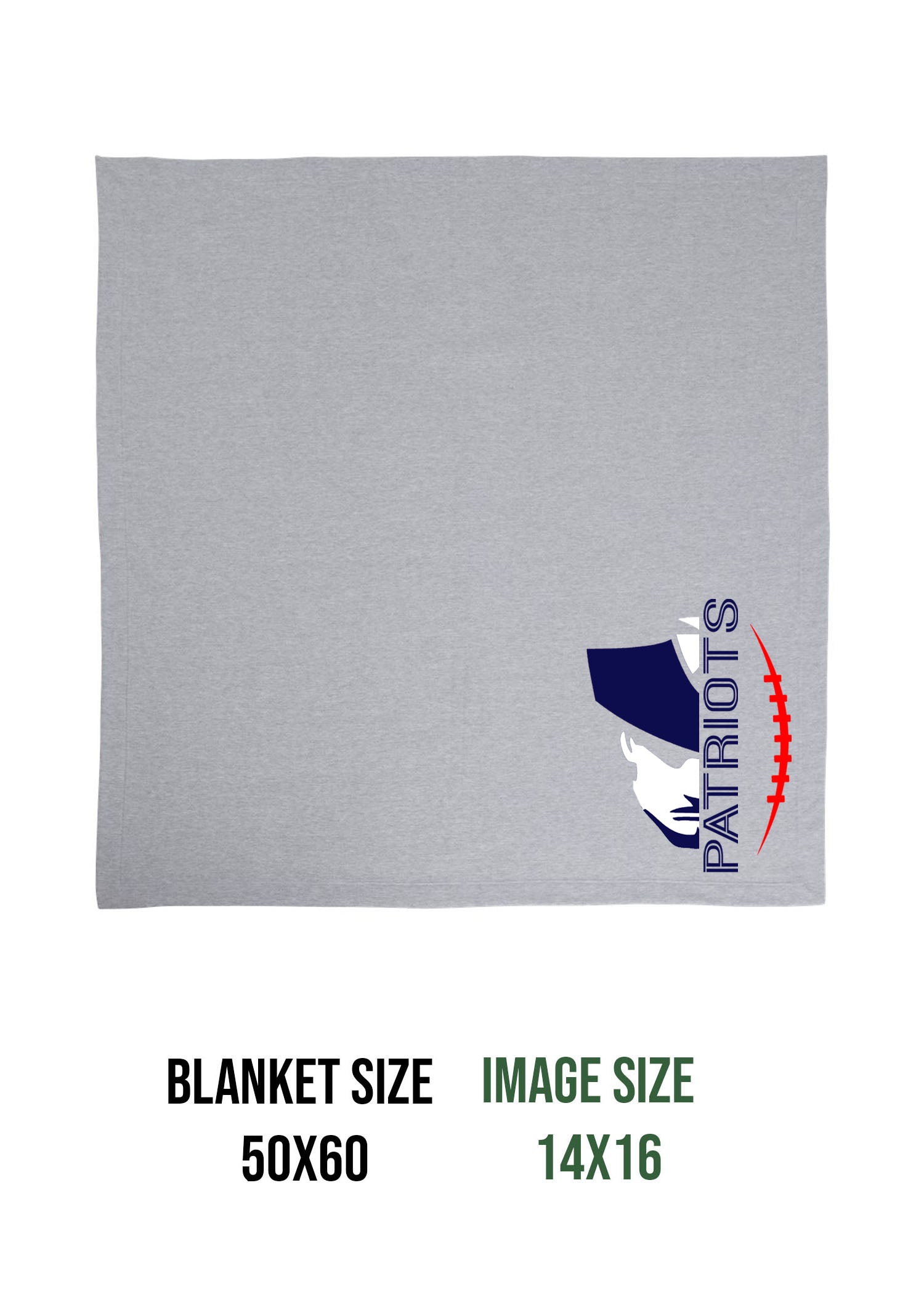NW Football Design 5 Blanket