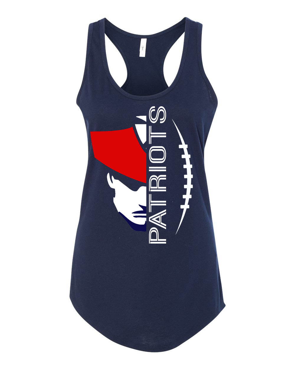 NW Football Design 5 Racerback Tank Top