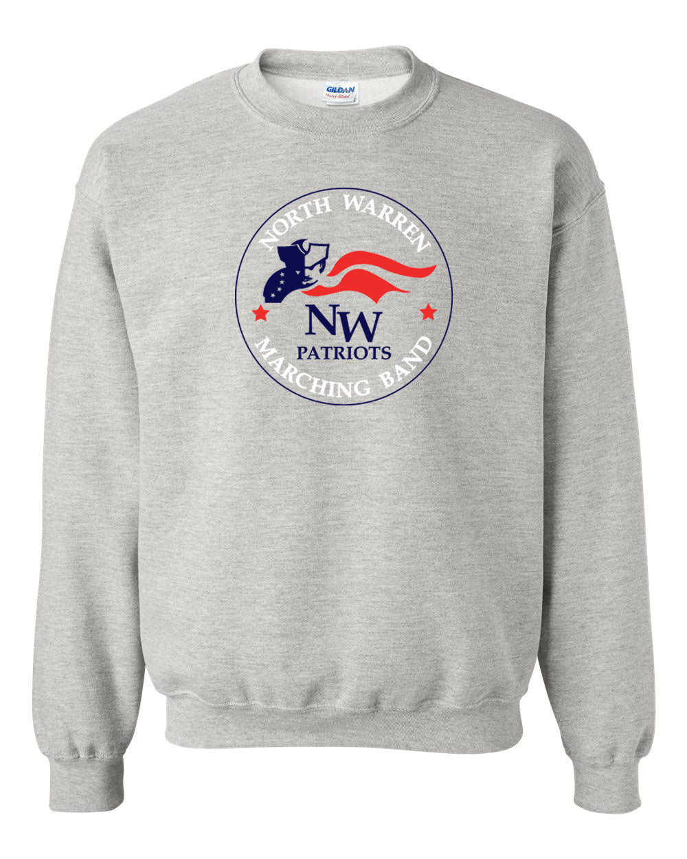 North Warren Marching Band Design 6 non hooded sweatshirt