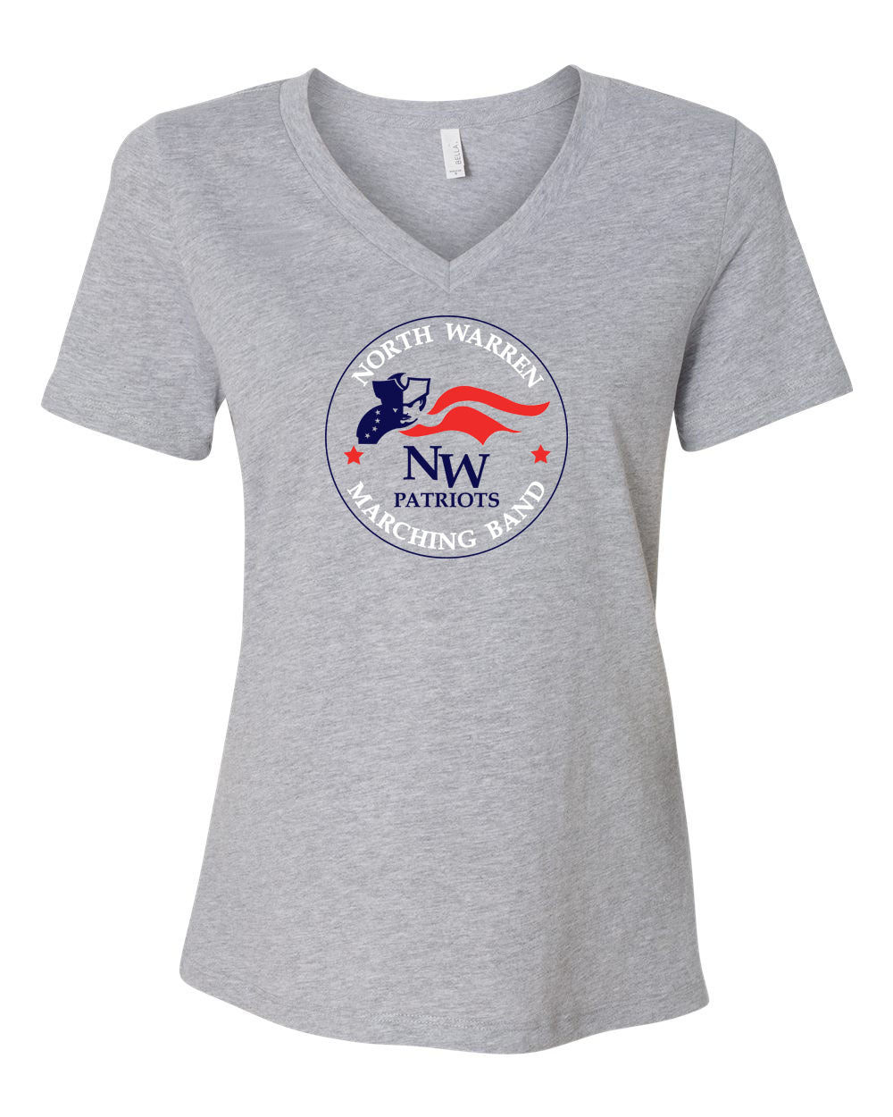 North Warren Band Design 6 V-neck T-shirt