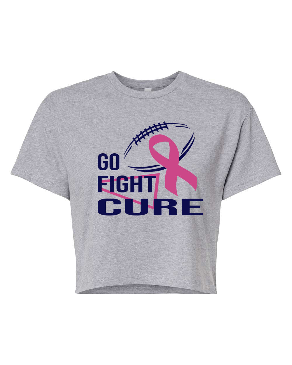 Go Fight Cure Crop Top