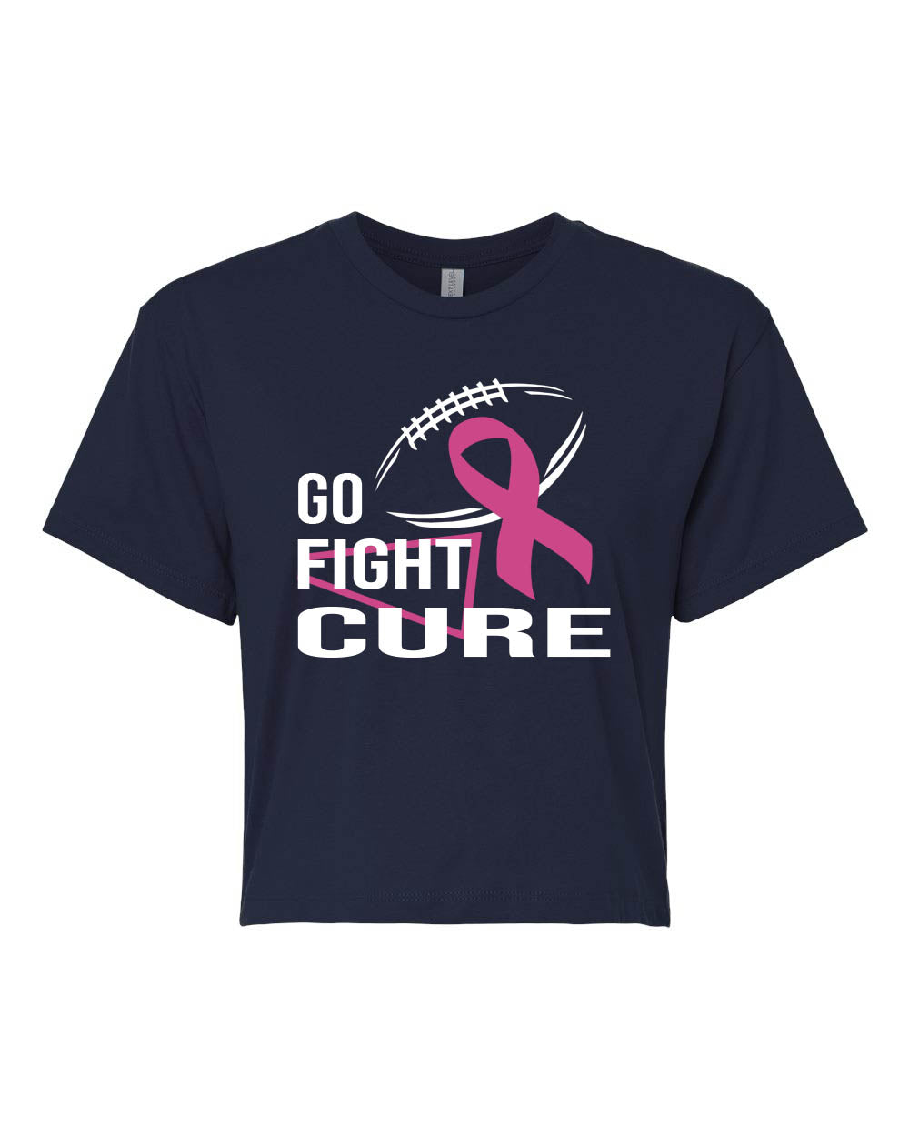 Go Fight Cure Crop Top