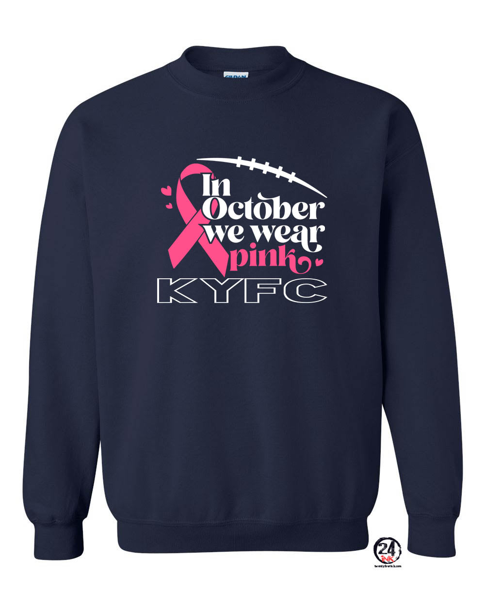 Kittatinny Cheer Design 1 non hooded sweatshirt