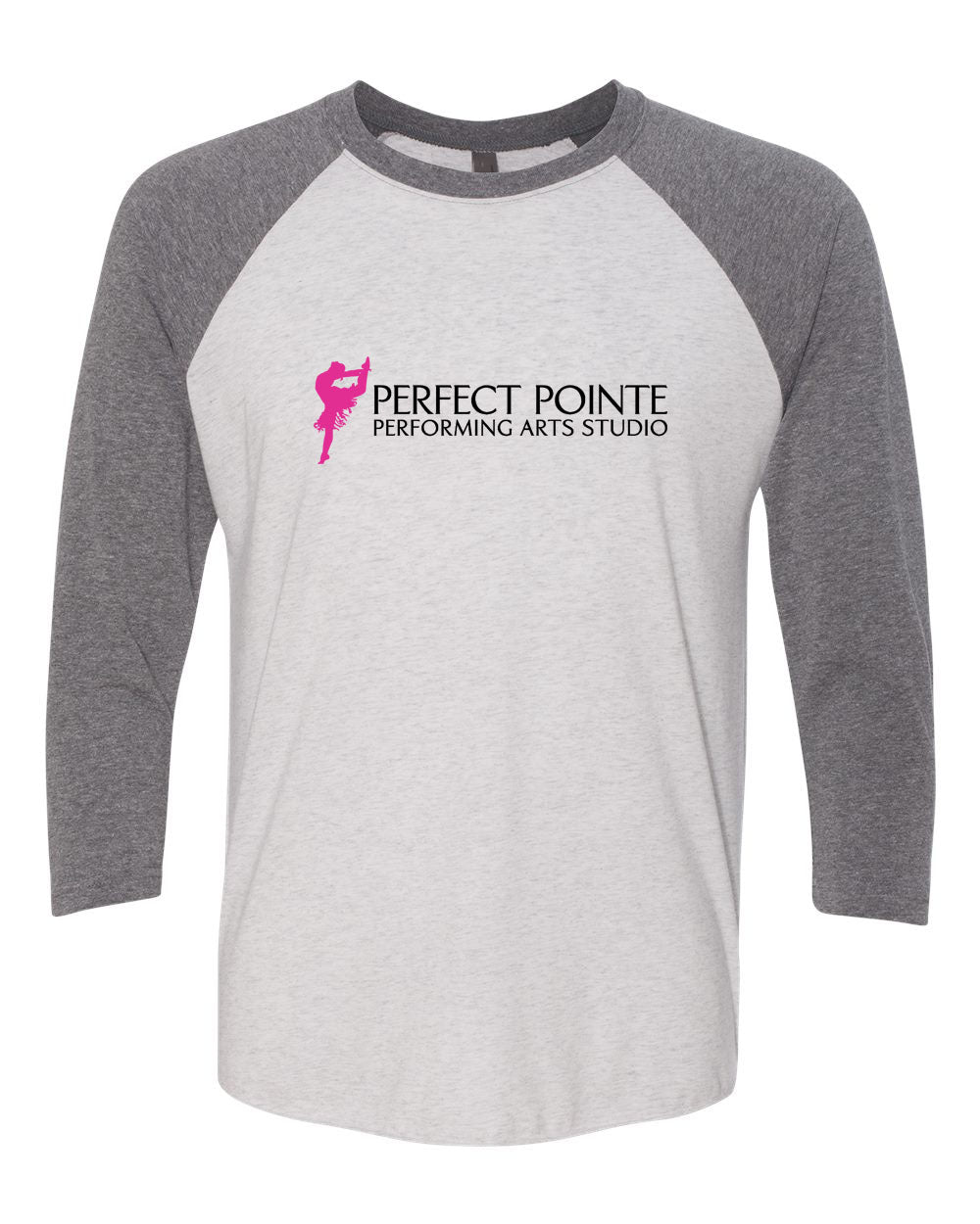 Perfect Pointe design 1 raglan shirt