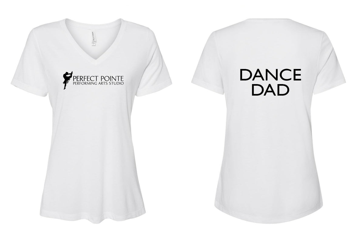 Perfect Pointe Design 3 V-neck T-Shirt
