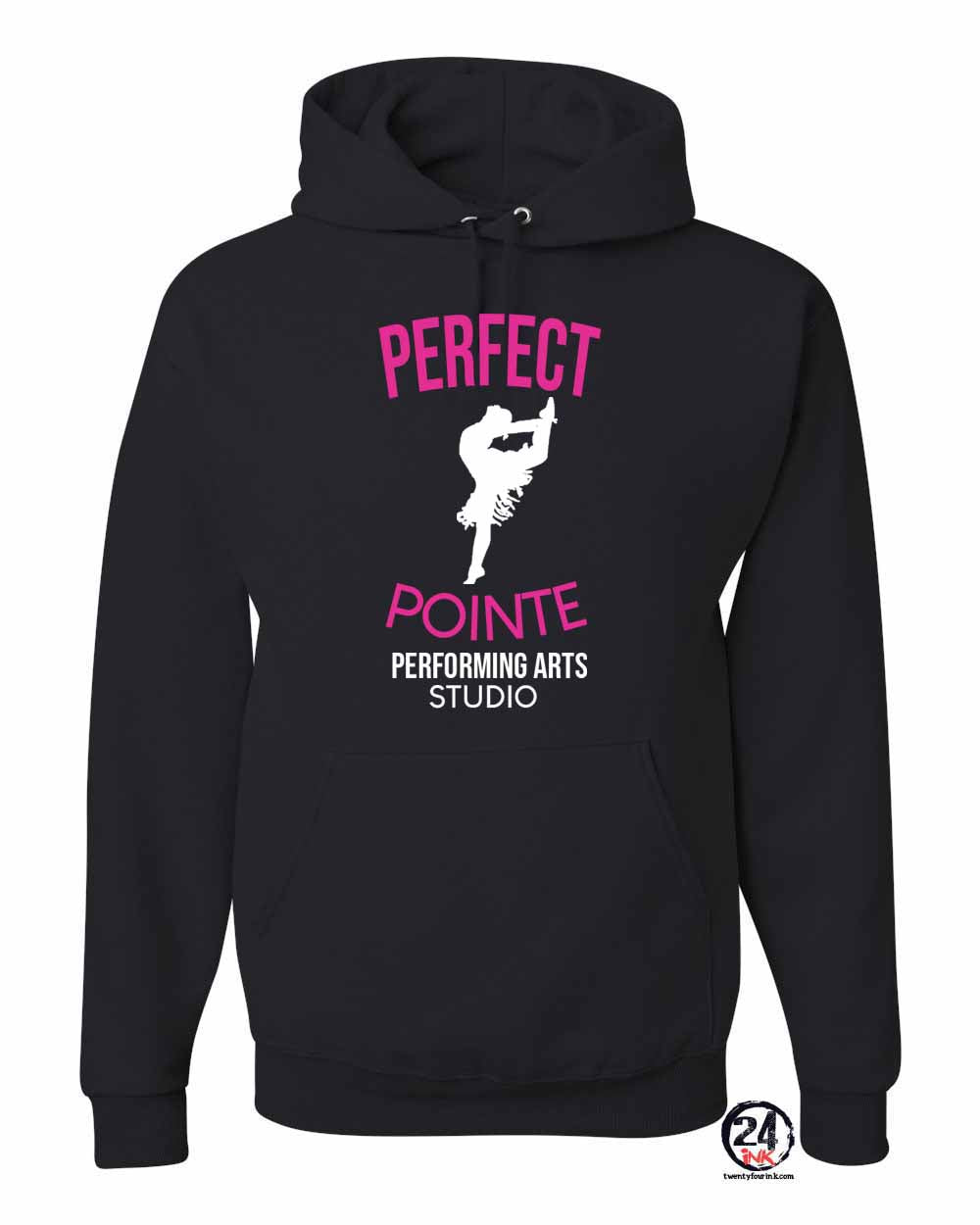 Perfect Pointe Design 8 Hooded Sweatshirt