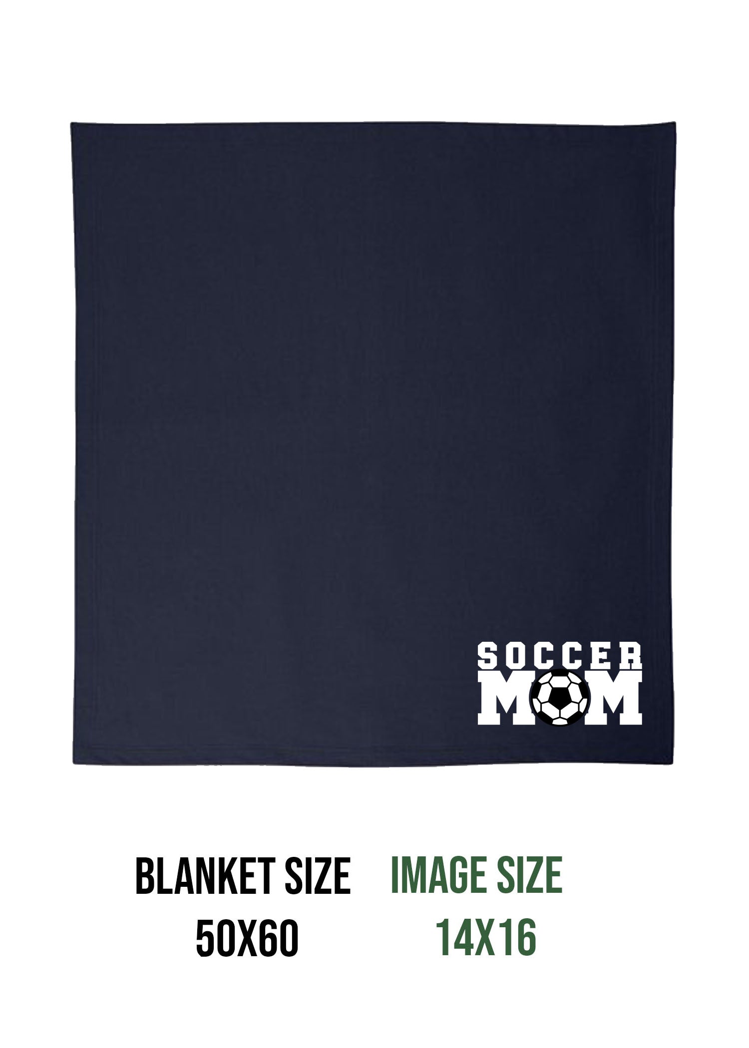 Sandyston Soccer Design 4 Blanket
