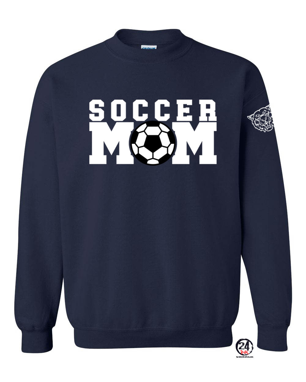 Sandyston Soccer Design 4 non hooded sweatshirt