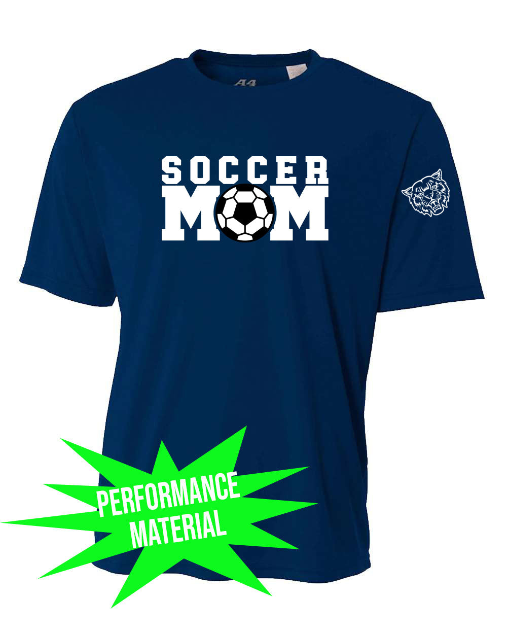 Sandyston Soccer Performance Material design 4 T-Shirt