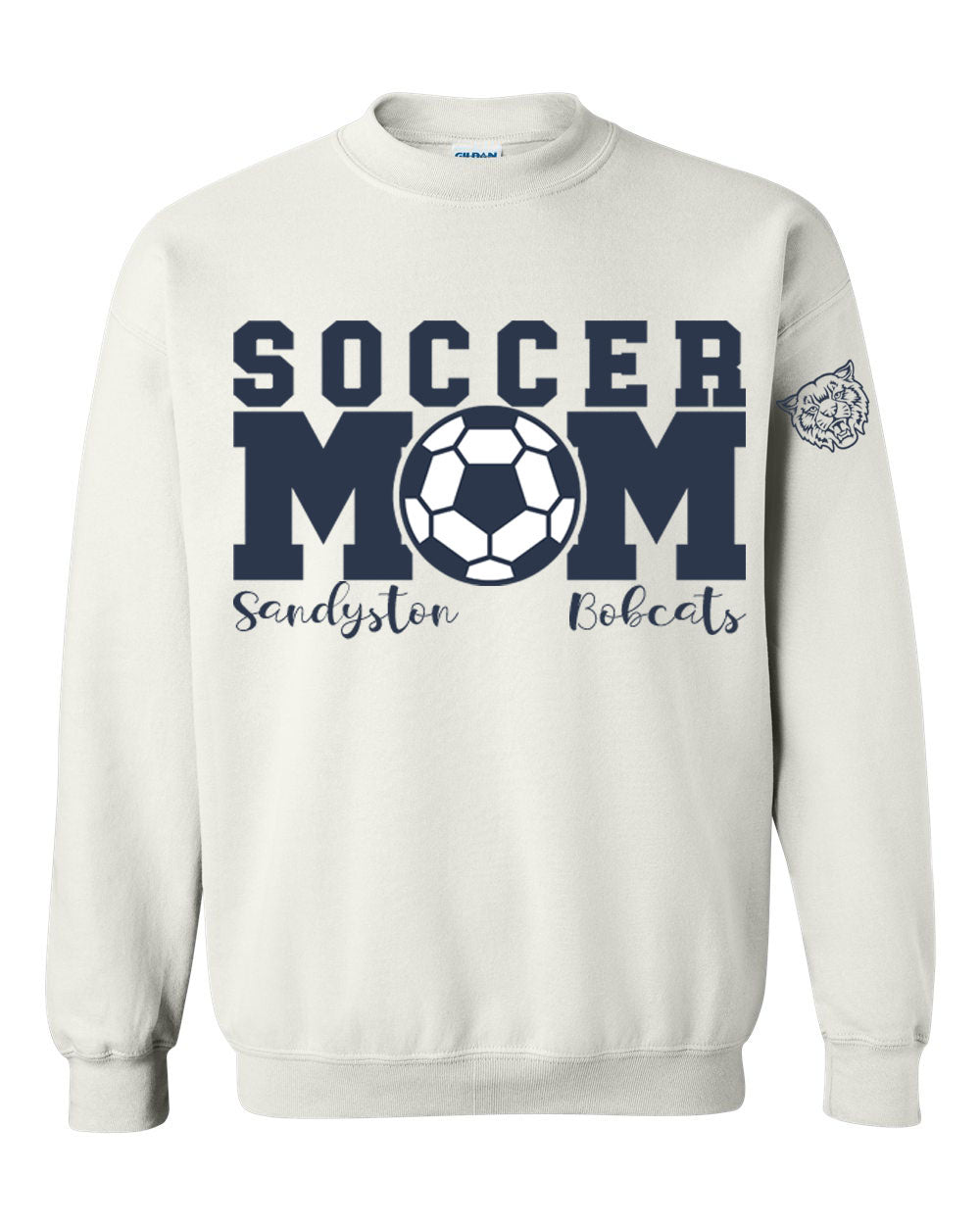 Sandyston Soccer Design 4 non hooded sweatshirt
