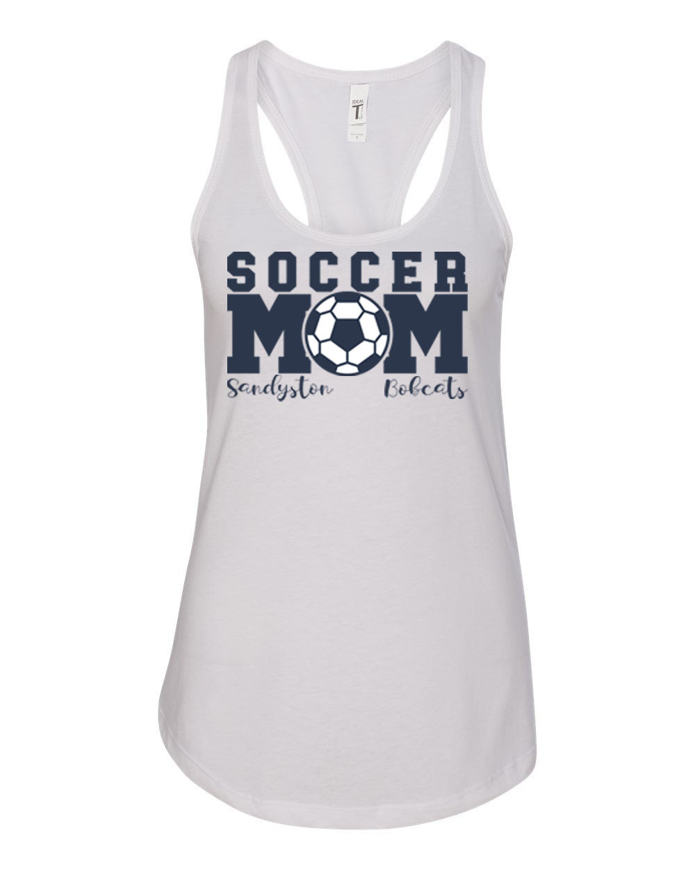 Sandyston Soccer Design 4 Tank Top