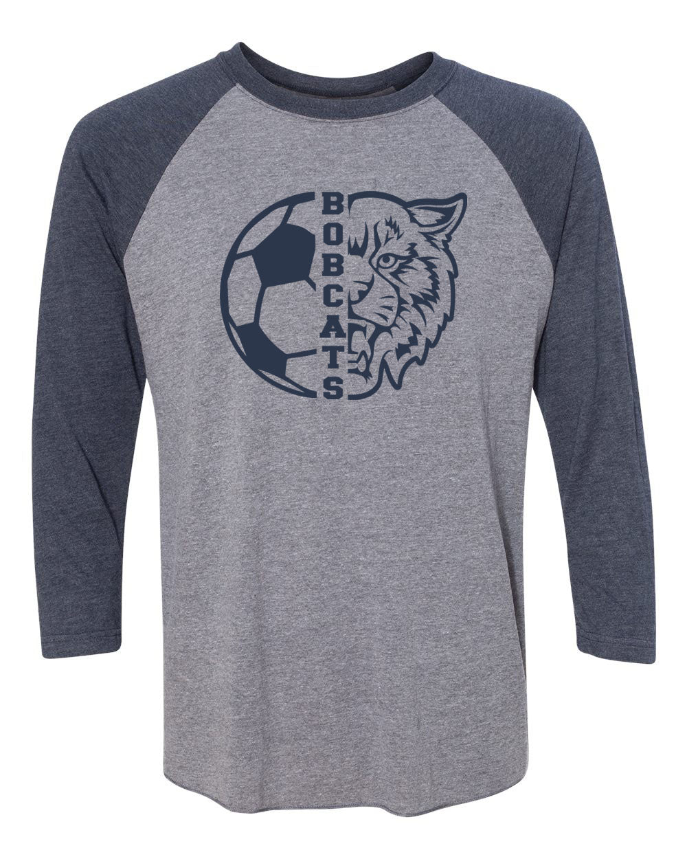 Sandyston Soccer Design 1 raglan shirt