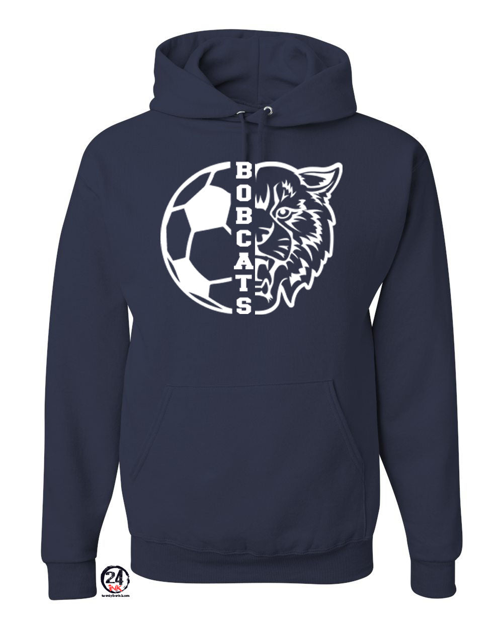 Sandyston Soccer Design 1 Hooded Sweatshirt