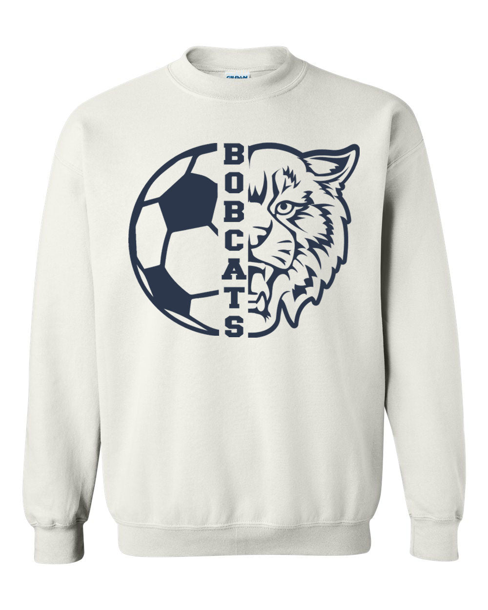 Sandyston Soccer Design 1 non hooded sweatshirt