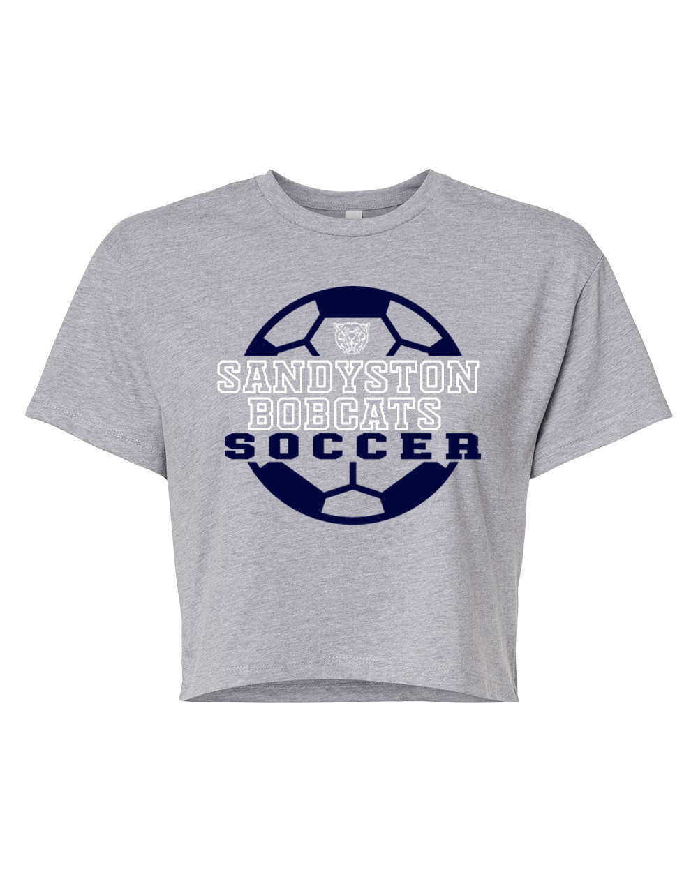 Sandyston Soccer Design 2 Crop Top