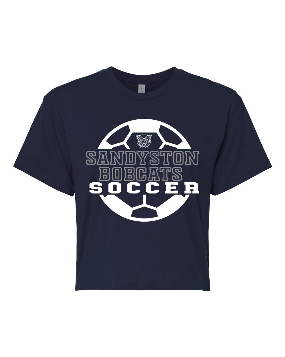 Sandyston Soccer Design 2 Crop Top