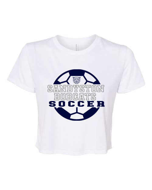 Sandyston Soccer Design 2 Crop Top