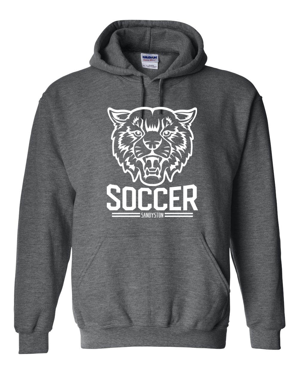 Sandyston Soccer Design 5 Hooded Sweatshirt