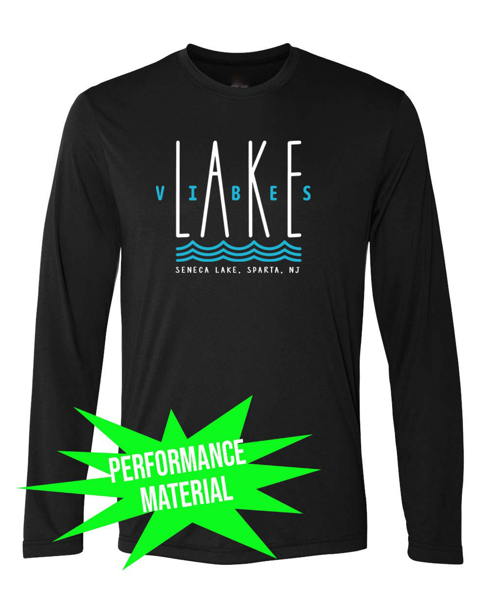 Seneca Lake Performance Material Design 2 Long Sleeve Shirt