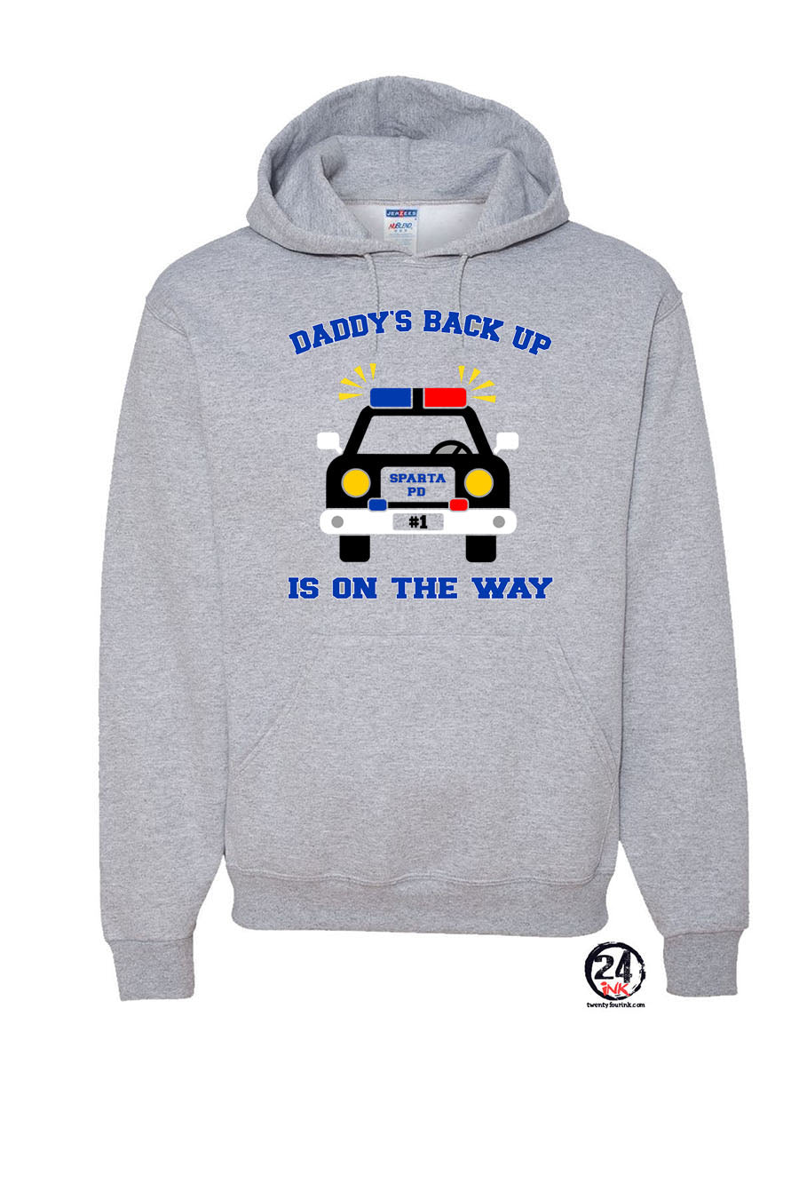 Sparta Police Department Design 1 Hooded Sweatshirt