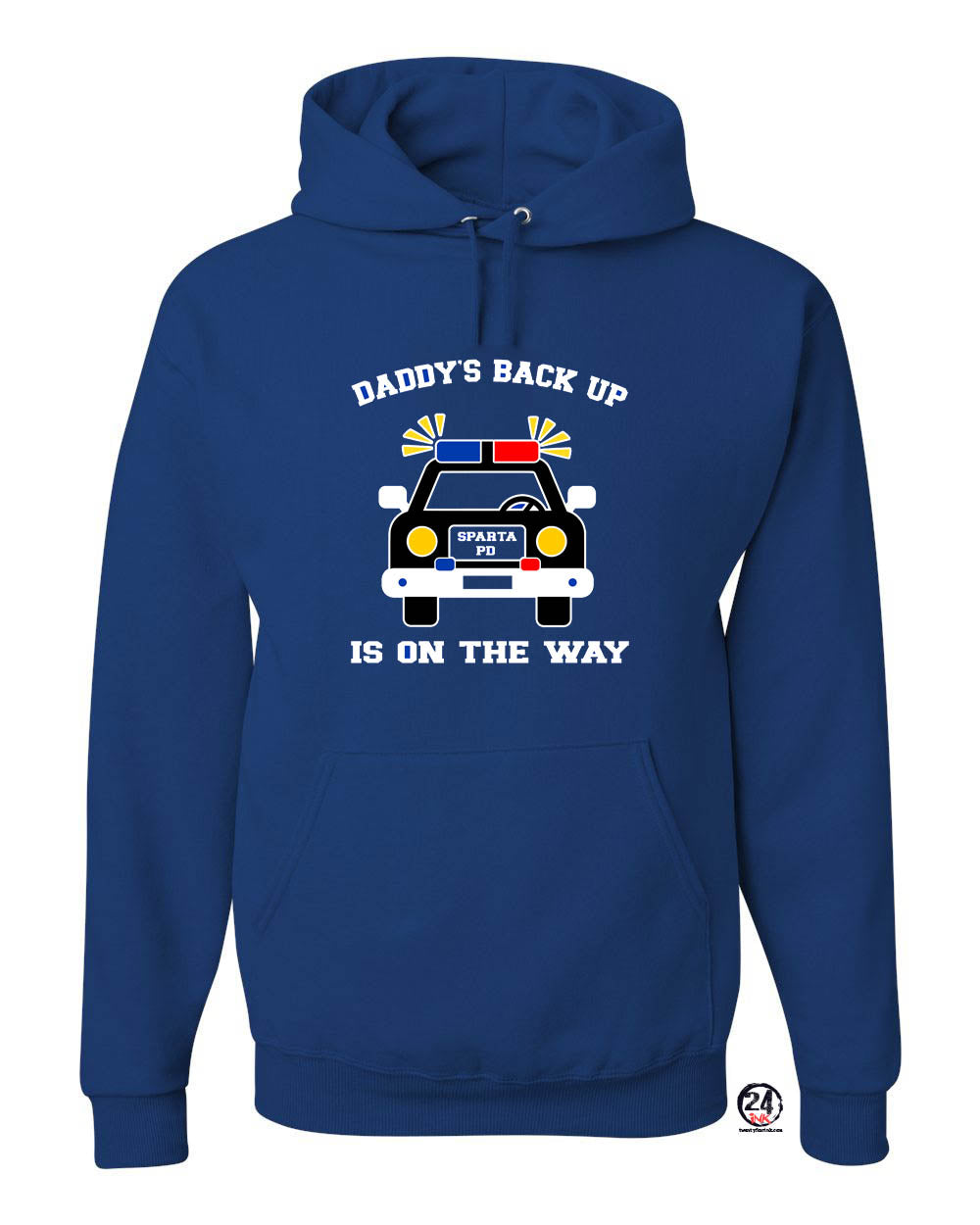 Sparta Police Department Design 1 Hooded Sweatshirt