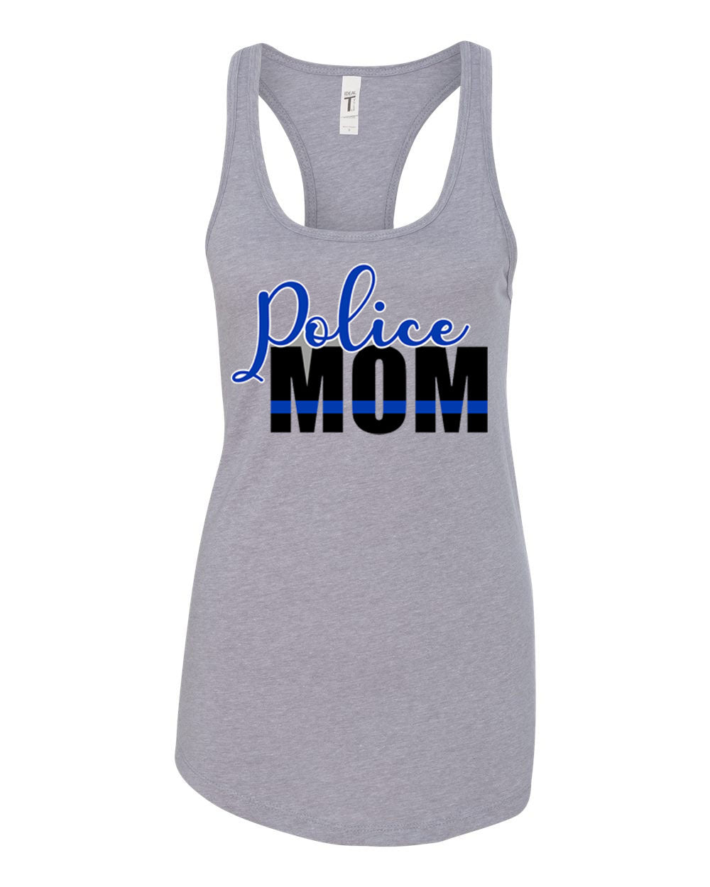 Sparta Police Department Design 4 Racerback Tank Top