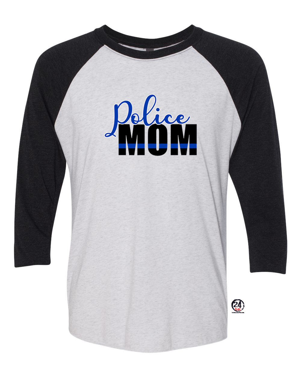 Sparta Police Department design 4 raglan shirt