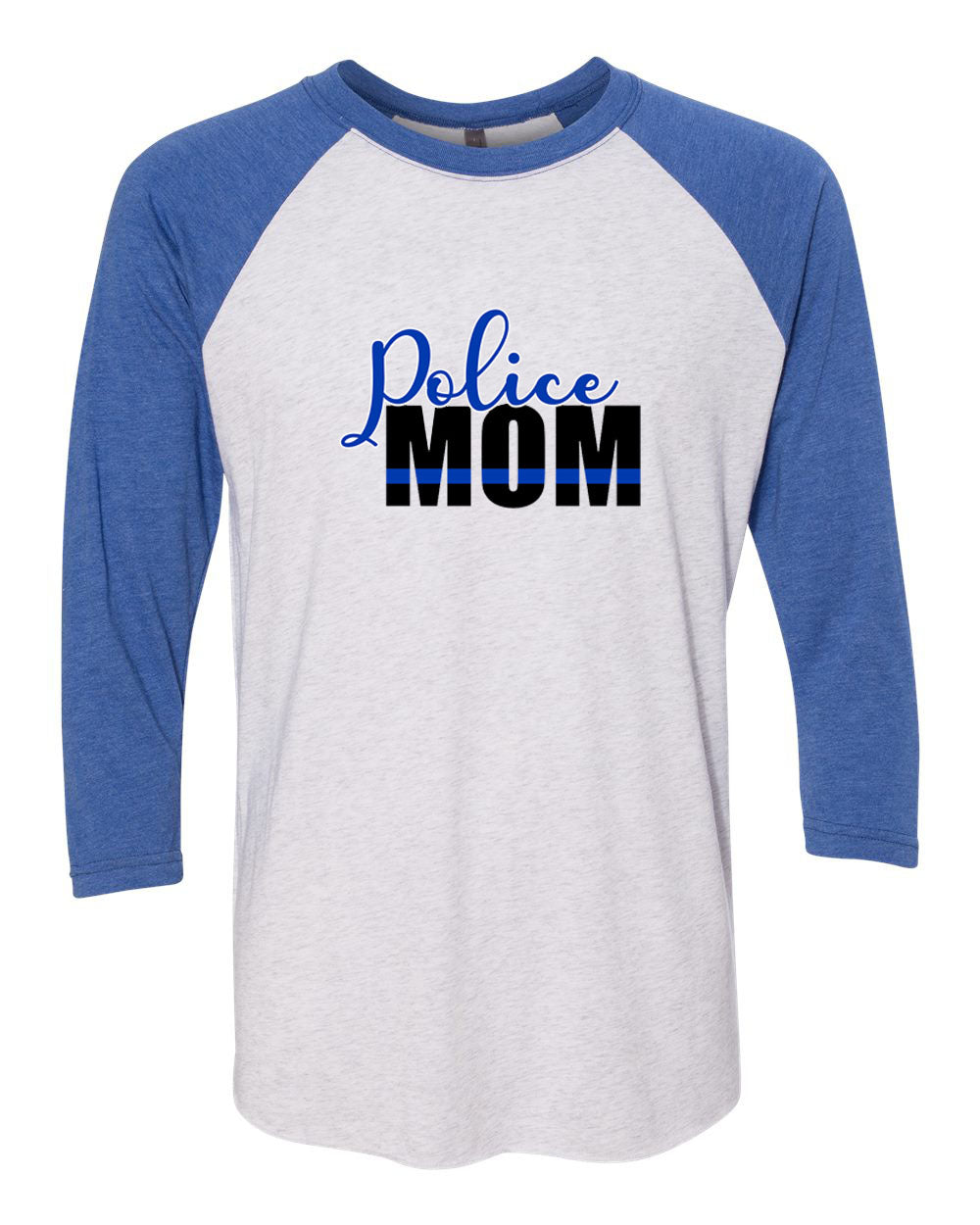 Sparta Police Department design 4 raglan shirt