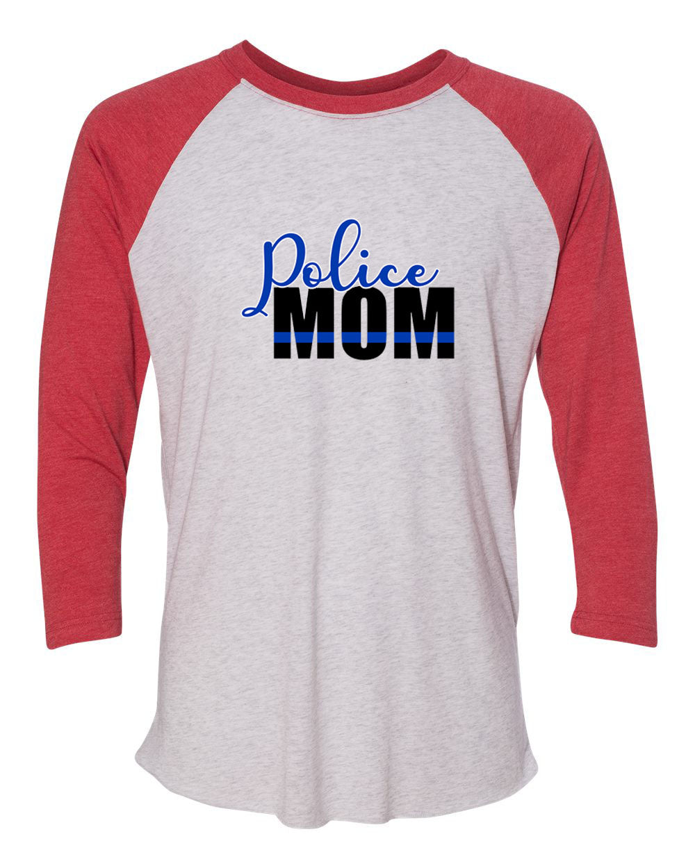 Sparta Police Department design 4 raglan shirt
